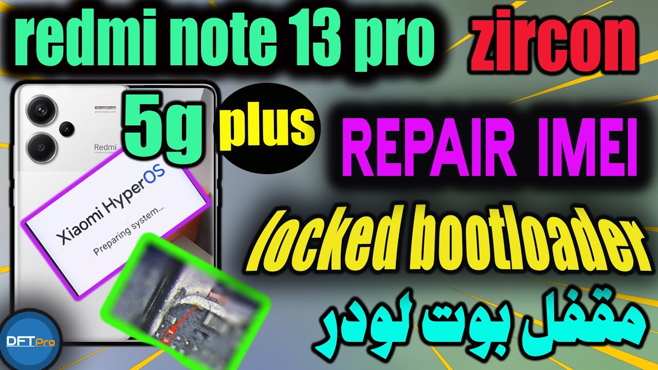 repair imei || redmi note 13 pro plus 5g zircon || locked