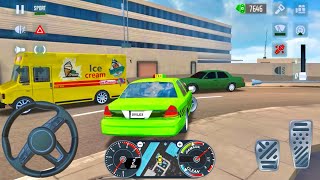 Taxi Sim 2020 🚖✨ E30  CAR CRAZY UBER DRIVING - Car Games 3D Android iOS Gameplay screenshot 2