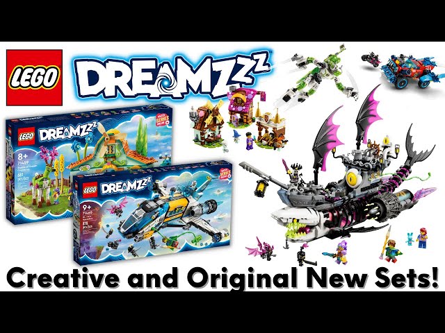 Announcing LEGO Dreamzzz - NEW Original Theme! HD Look at ALL TEN SETS and  Show! 