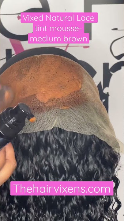 ebin tint spray on lace wig｜TikTok Search