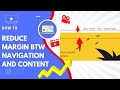 How to Reduce Margin Between 2025 Header Menu and Content