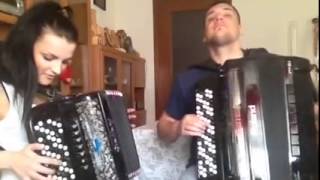 Marko & Andrea Milutinović - Moje Leto - Accordion Version (OFFICIAL VIDEO)
