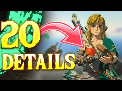 20 BIG NEW Details in Zelda: Tears of the Kingdom! (Meat Arrows, Bomb Flowers, Zonai & More)