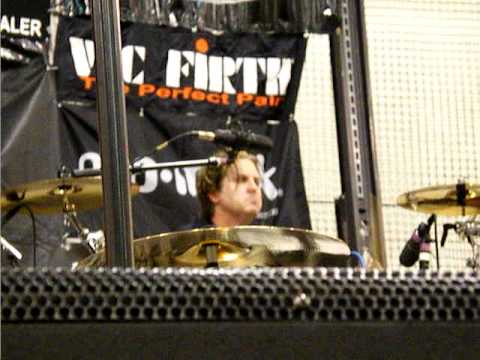 Steve Moore (Mad Drummer) Drum Solo at Woodstick B...