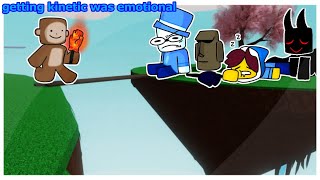 Getting Kinetic Was Emotional Slap Battles Roblox