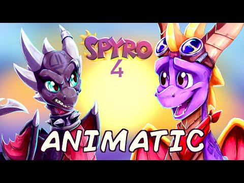 Cynder's Cute Sneeze [Spyro 4 Animatic]