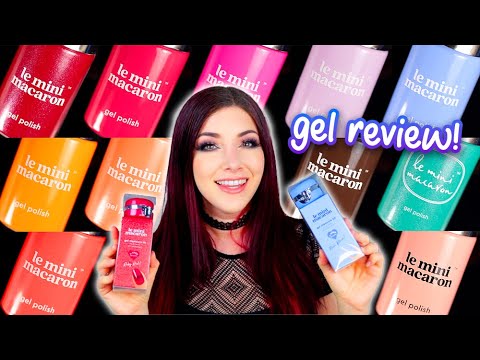 GIANT Gel Nail Polish Swatch & Review! Le Mini Macaron || KELLI MARISSA