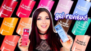 GIANT Gel Nail Polish Swatch & Review! Le Mini Macaron || KELLI MARISSA screenshot 4