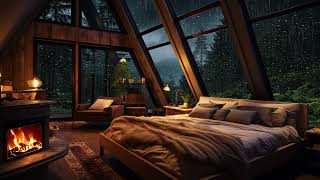 Soft Rain Pouring in the Forest for Relax and Healing your Mind | Sleep Deeply Instantly with Rain