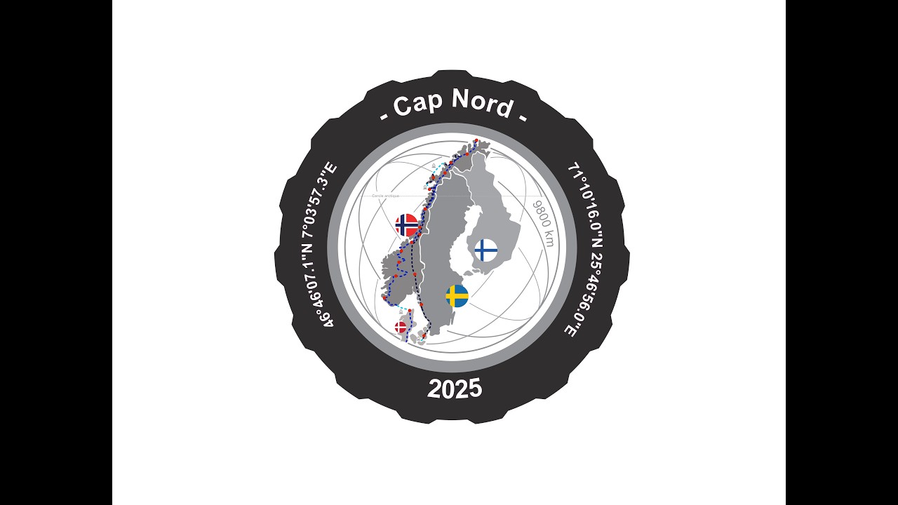 Cap Nord à moto 2025 Episode 1