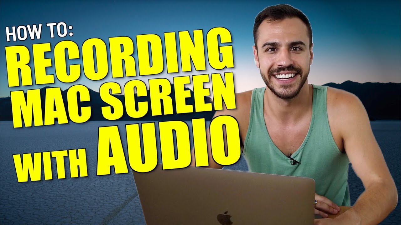 How To Screen Record With Audio On Mac Quicktime Screen