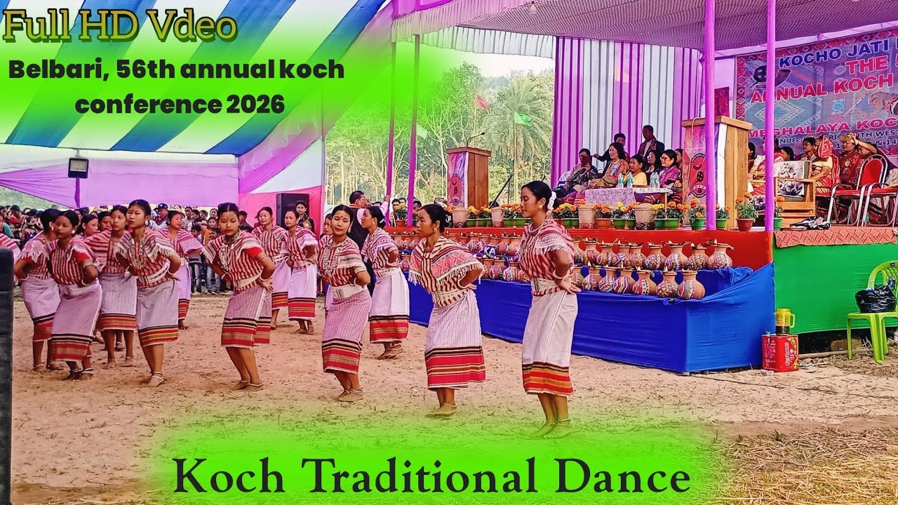 Koch Traditional Dance | Koch Tribes Of Meghalaya| Birnoo koch