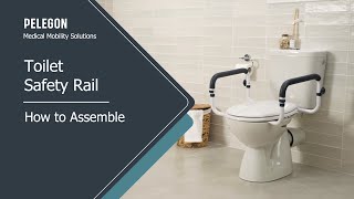 How To Assemble - Toilet Safety Rail 2 - By PELEGON