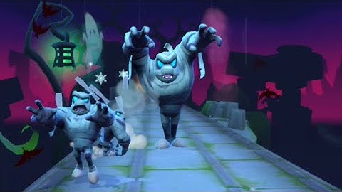 Crash Bandicoot: On the Run! - Frosty Grumbler Boss Fight