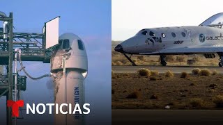 Bezos vs. Branson: las diferencias de sus viajes al espacio | Noticias Telemundo