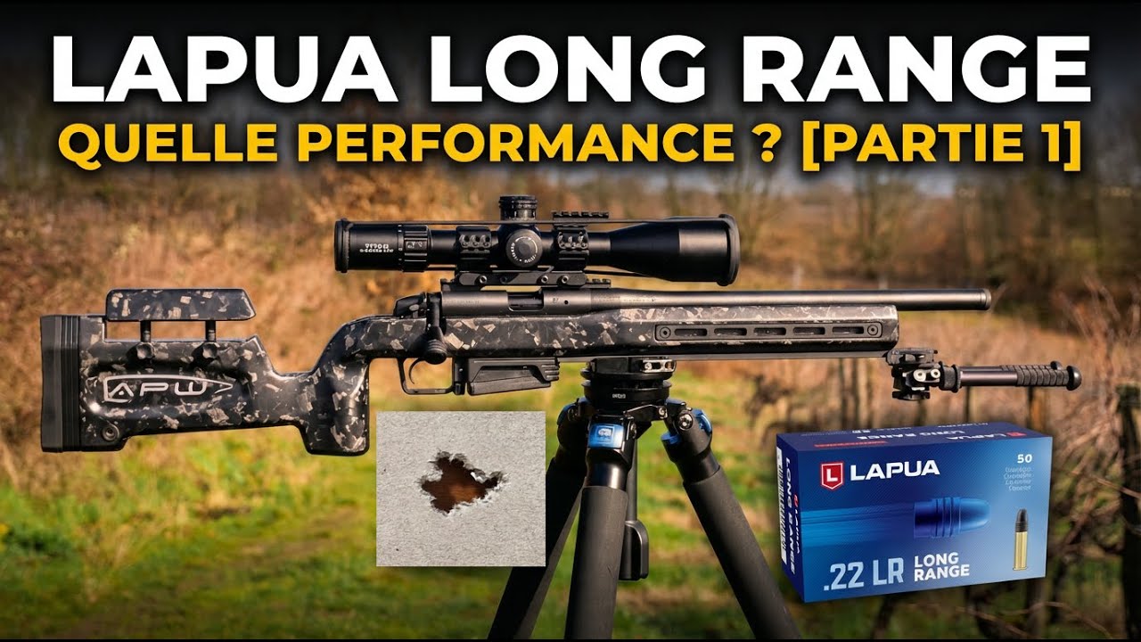 LAPUA LONG RANGE 22LR [PARTIE 1] - YouTube