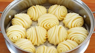 A bowl of flour and a bowl of water will teach you how to make hanami after proofing