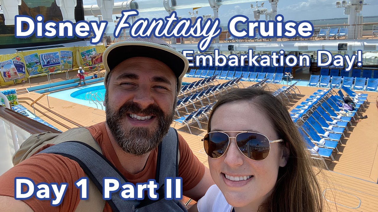 Embarkation Night! 7-Night Disney Fantasy Western Caribbean Cruise Vlog 2 | Disney Cruise Line 2022