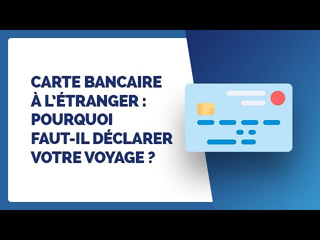 Carte bancaire en voyage 