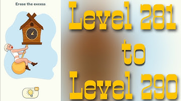 DOP 2: Delete One Part (Level 281-290) Solved Gameplay