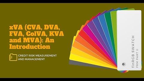 xVA: An Introduction (FRM Part 2, Book 2, Credit Risk)