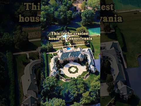 This Is The Craziest House In Pennsylvania Googleearth Mansion Luxuryhomes Rich House