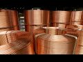 Copper Tube &amp; Brass Hinges Manufacturing Process. Steel Barrel Production Line
