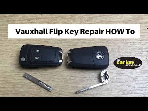 Vauxhall Flip Key Repair Kit Instructions