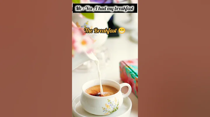 Breakfast❌ Tea✅ #reels #instagram #memes #chai #tea #shorts #food #viralvideo #youtube #trending