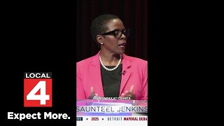 Detroit mayoral debate: Saunteel Jenkins