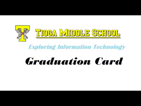 Graduation Thank You Card
