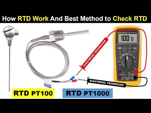 Working And Testing of RTD Sensor | PT100 | Resistance Temperature Detector | Electrical