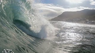 RAW BODYBOARD POV: DANGEROUS DAYS AT THE REEF (HUGE & SHALLOW)