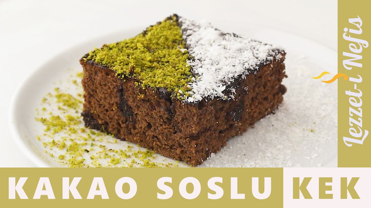 Kakao Soslu Kek Tarifi Kolay Islak Kek Nasıl Yapılır? YouTube