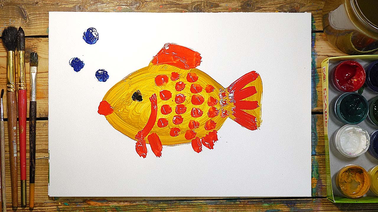 Рисунок к сказке золотая рыбка поэтапно (54 фото) » рисунки для срисовки на gromograd.ru