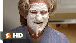 Mrs. Doubtfire (3/5) Movie CLIP  Mrs. Doubtfire's Cake Face (1993) HD