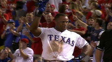 MIN@TEX: Beltre hits for the cycle