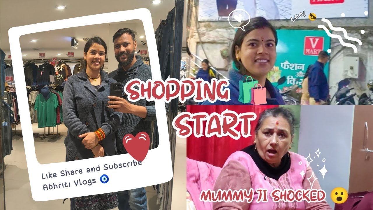 Finally Mil Gayi permission 😍 Or Shoping Start 🤗