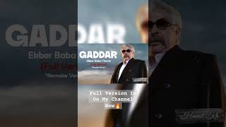 Gaddar Müzikleri - Ekber Baba Theme 🔥 #gaddar #gaddarmüzikleri