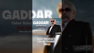 Gaddar Müzikleri - Ekber Baba Theme 🔥 #Gaddar #Gaddarmüzikleri