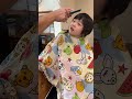 【1年ぶりの美容院でクセスゴ連発】#自閉症 #発達障害 #知的障害 #shorts