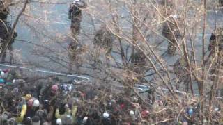 [Hi-Def] Obama Walks Pennsylvania Avenue During Inaugural Parade - View from 701 Penn Rooftop by TheMoonwalkerVideos 10,243 views 15 years ago 3 minutes, 51 seconds