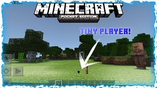 How to download and install tiny player mod in Minecraft Pocket Edition? screenshot 3