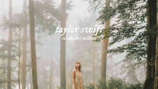 Video thumbnail of "taylor swift - cardigan/willow (transition)"