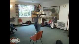 Paul Armfield Sings The Ballad Off Johnny Grimshaw At Folk For Fukushima