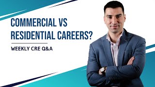 What is the difference between commercial and residential real estate?