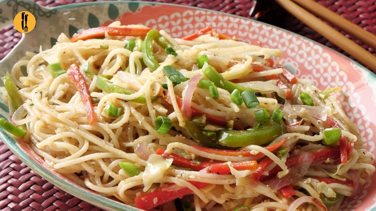 Vegetable Chow Mein Recipe By Food Fusion