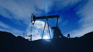 Oil Pump Jack Timelapse Loop Background |  Animation Videos | No Copyright | Visual Effects Video.