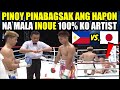 Pinoy na underdog bagsak ang 100 ko artist na hapon na mala inoue  9w ol 9kos