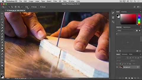 Learn how to zoom and pan | Photoshop basics for beginners | Adobe Photoshop CC tutorials